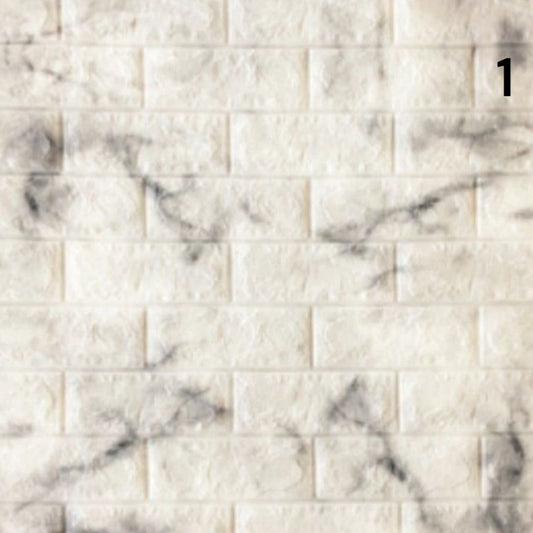 3D samoljepljive zidne tapete s uzorkom 70x77 cm