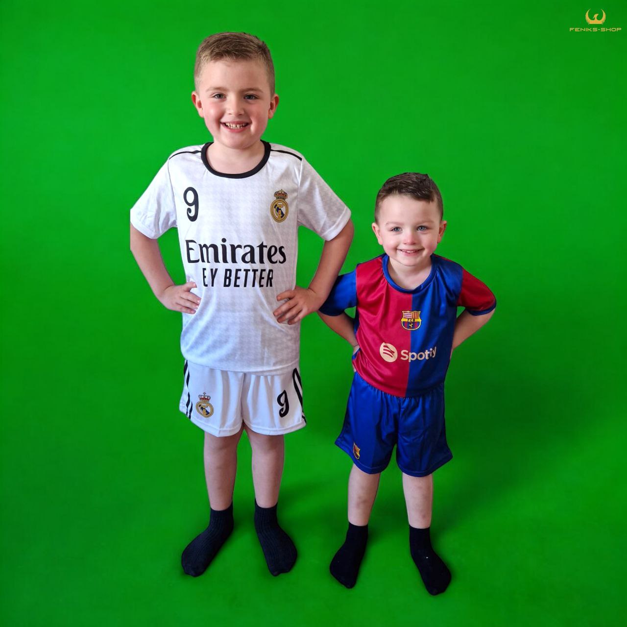 Dječji nogometni dres komplet Mbappe - Raphinha