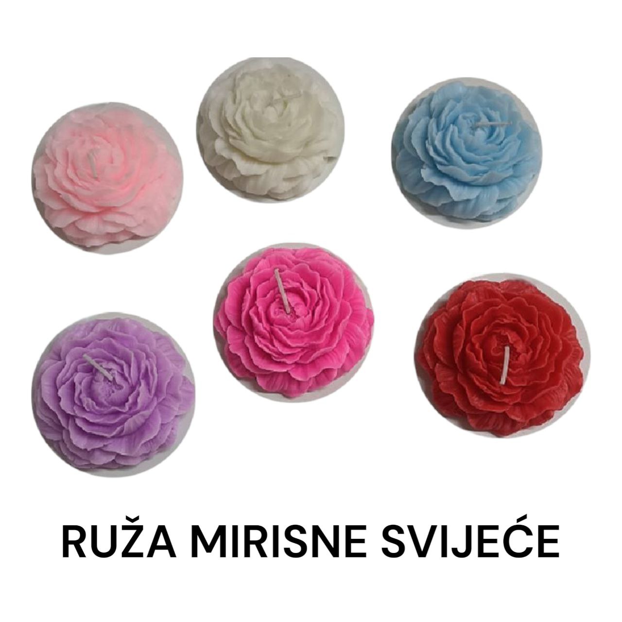 Mirina svijeća Ruža