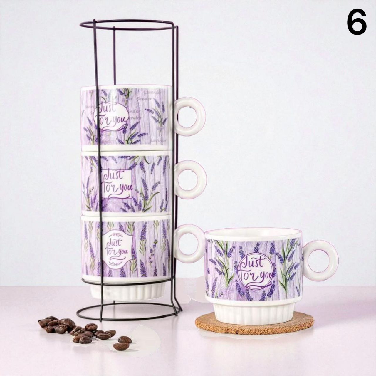 Set od 4 keramičke šalice 100ml ( 16 raznih modela )