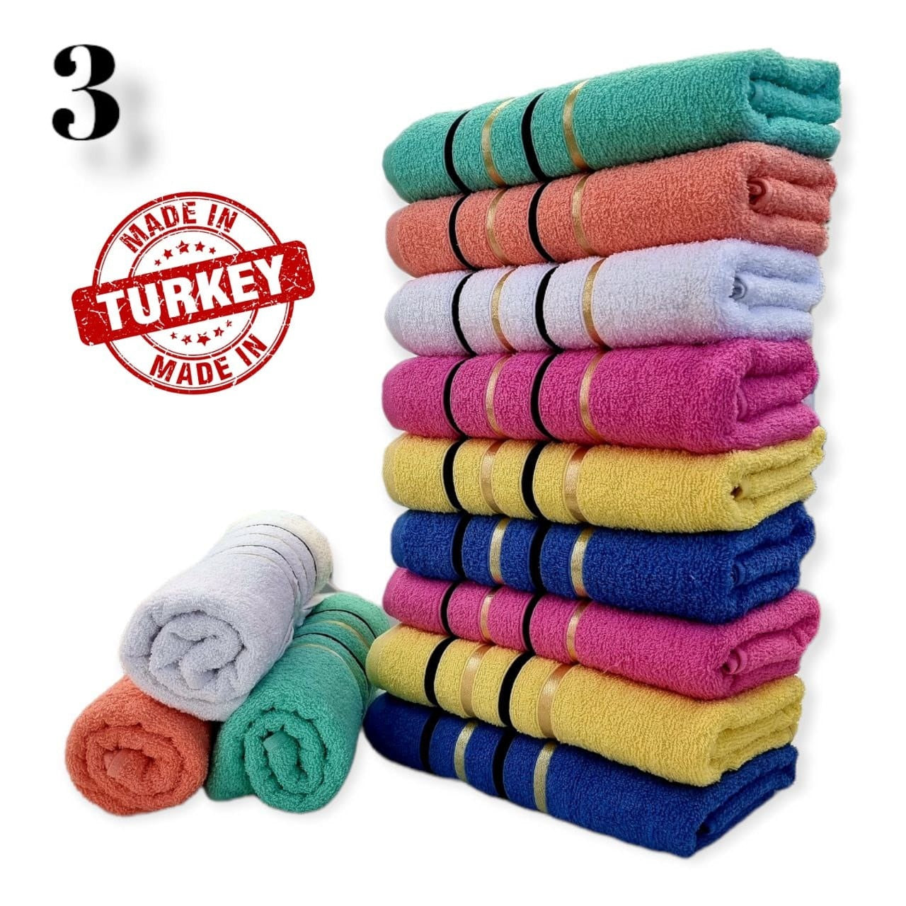 Cozy set #8 - Turski ručnici mali + Višenamjenski organizator + Mirisni set vanilija