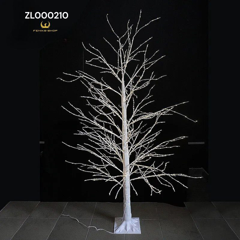 Led božićno drvce toplo bijelo 1.8M 800 lampica na struju - Feniks-shop