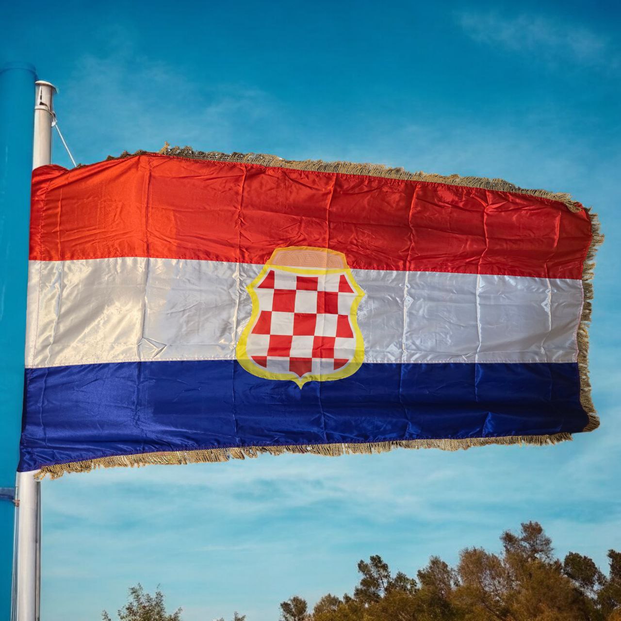 Zastava Herceg-Bosne s resama 100x200cm
