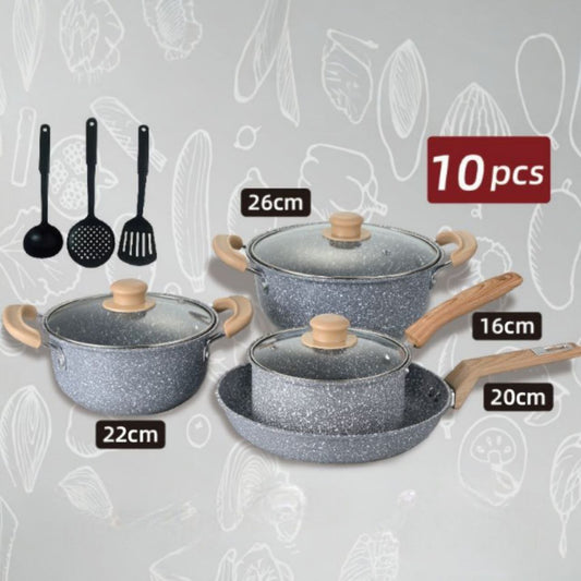 10-dijelni set posuđa KERAMIČKI PREMAZ Wove