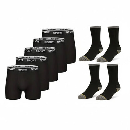 10 sport bokserica + 12 radnih čarapa