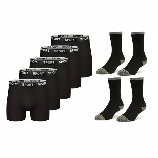 10 sport bokserica + 12 radnih čarapa