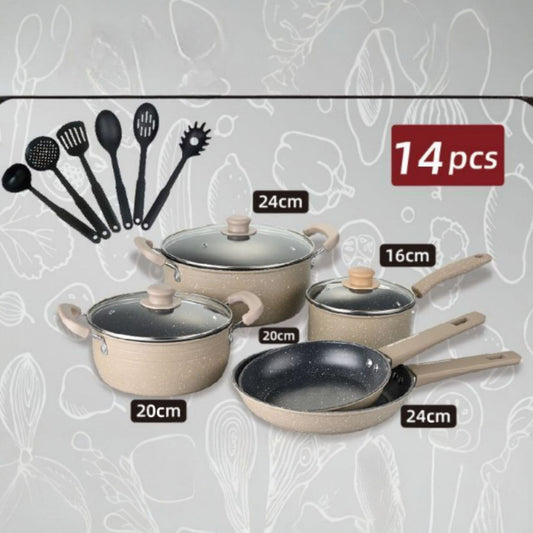 14-dijelni set posuđa KERAMIČKI PREMAZ Wove