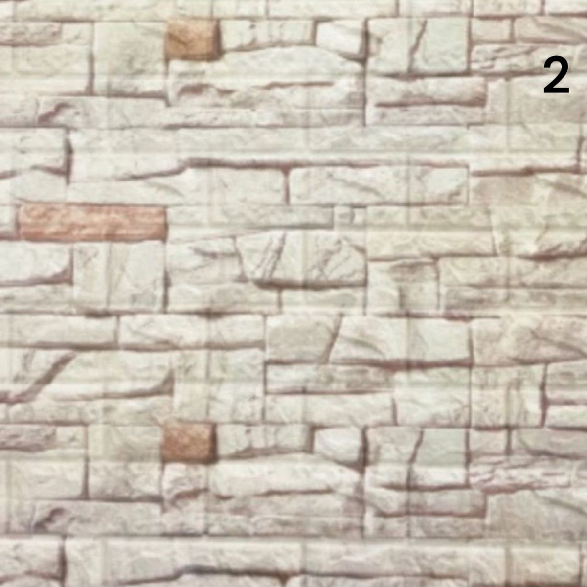 3D samoljepljive zidne tapete s uzorkom 70x77 cm – slika 2