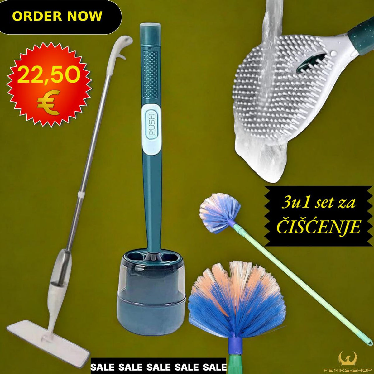3u1 set za čišćenje - Feniks-shop