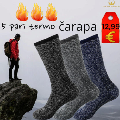 5 pari termo čarapa - Feniks-shop