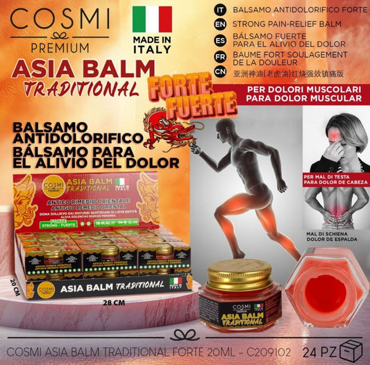 Asia Balm Traditional Forte – balzam za snažno ublažavanje bolova (20 ml)