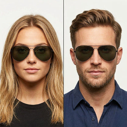 Aviator polarizirane naočale Green