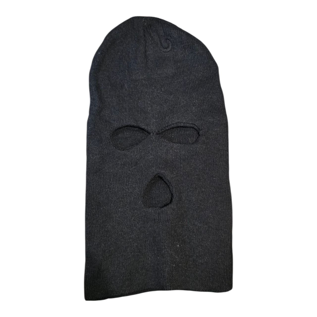 Balaclava kapa crna 3 rupe