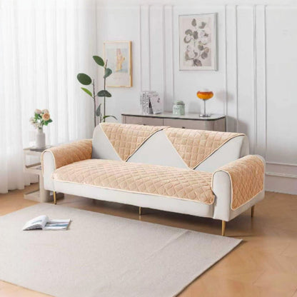 Baršunasti quilted prekrivači za sofu