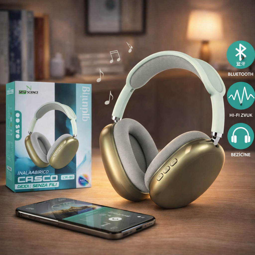 Bežične bluetooth slušalice A-628