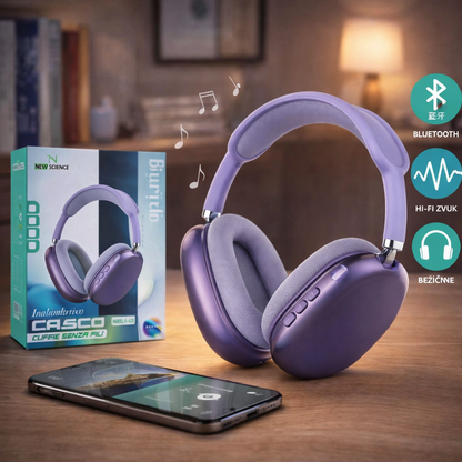 Bežične bluetooth slušalice A-628