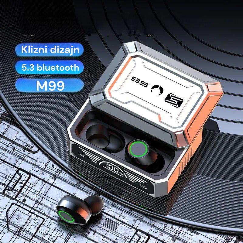 Bežične bluetooth slušalice klizni dizajn M99 - Feniks-shop