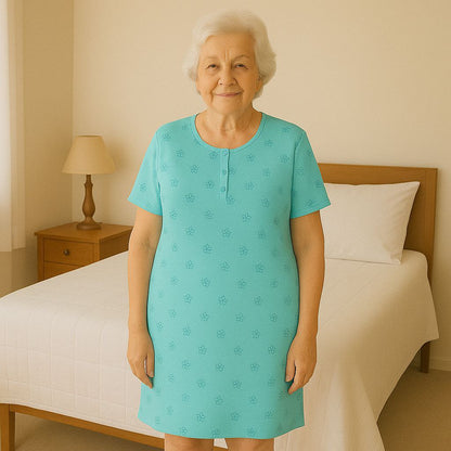 Big size ženske spavačice s uzorkom cvijeta ( 5XL-6XL )