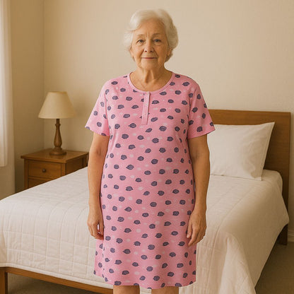 Big size ženske spavačice s uzorkom školjke ( 5XL-6XL )