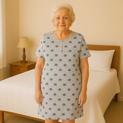 Big size ženske spavačice s uzorkom školjke ( 5XL-6XL )