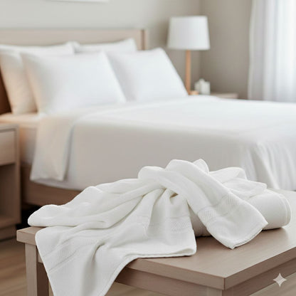 Bijeli SoftPro pamučni ručnici