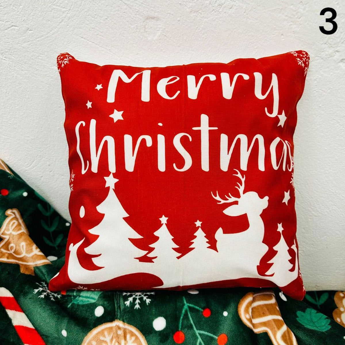 Božićne jastučnice 2 kom 45x45 cm - Feniks-shop