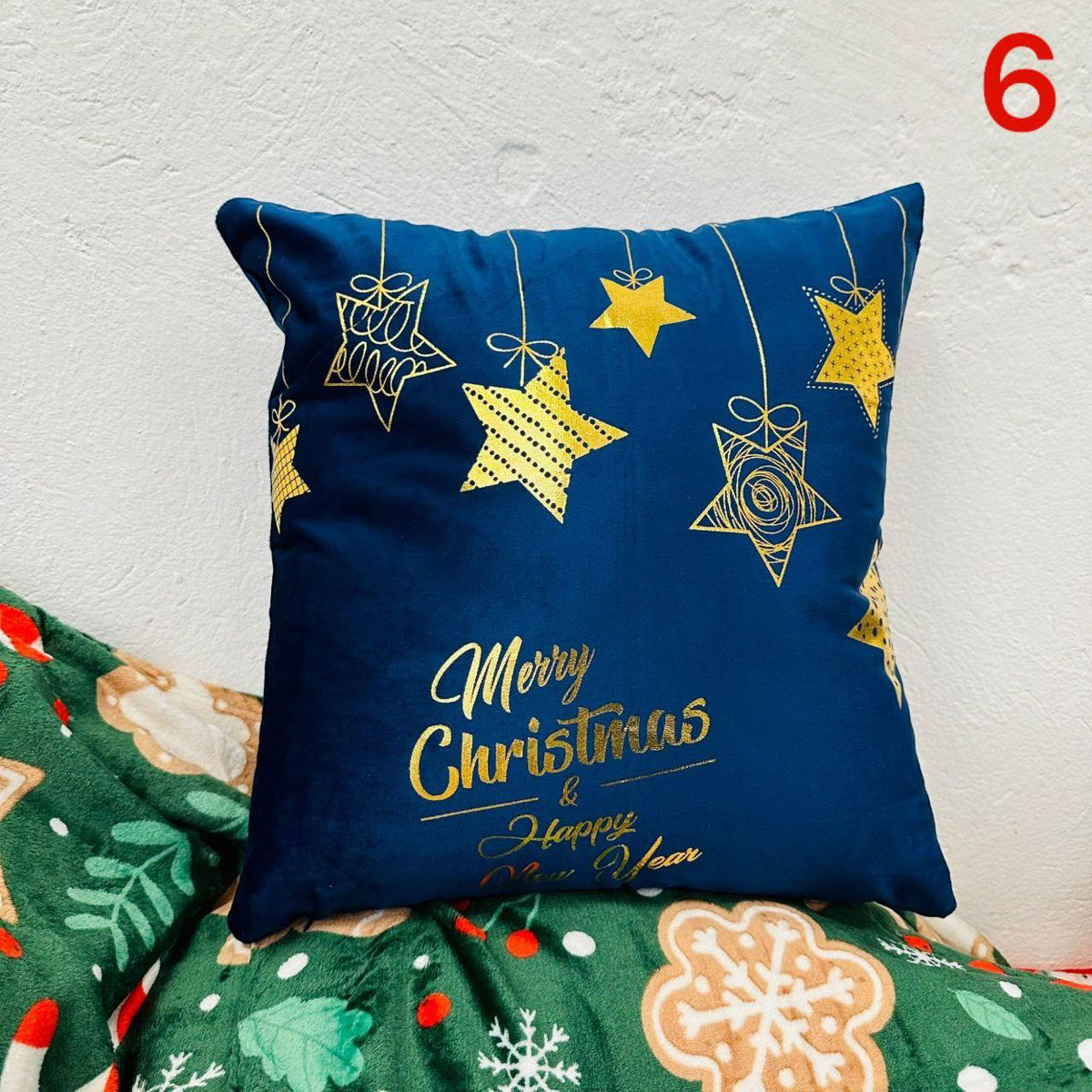 Božićne jastučnice 2 kom LAN kolekcija 45x45 cm - Feniks-shop