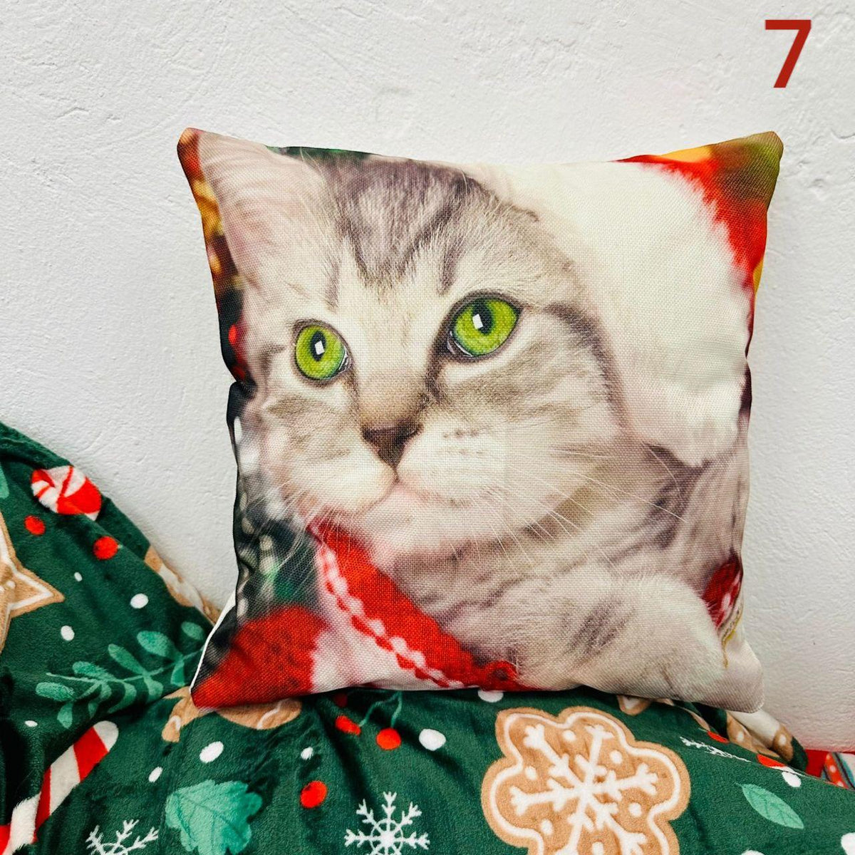Božićne jastučnice 2 kom LAN kolekcija 45x45 cm - Feniks-shop