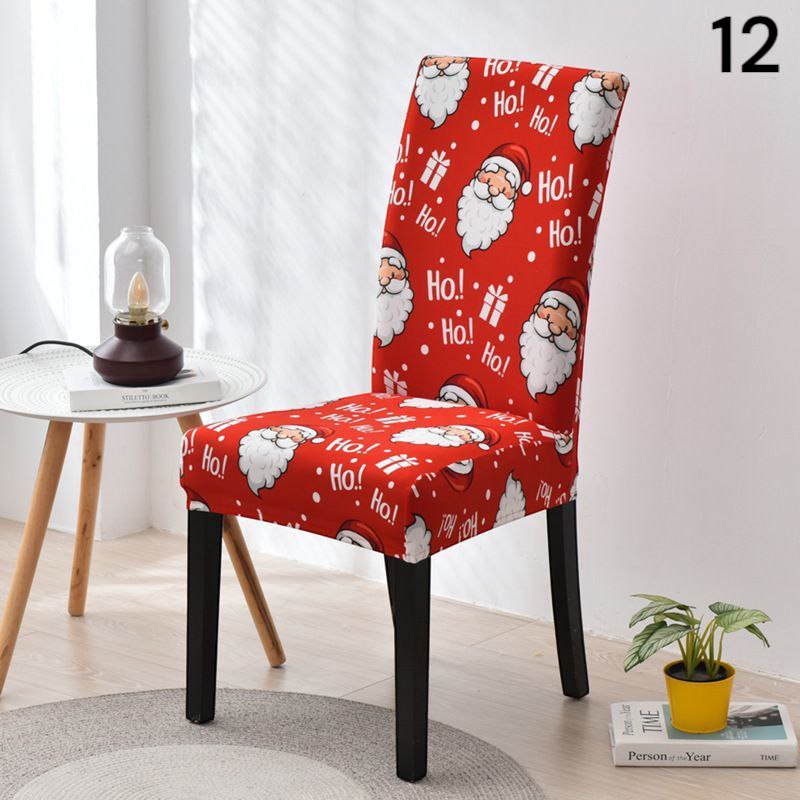 Božićne navlake za stolice set od 6 komada - Feniks-shop