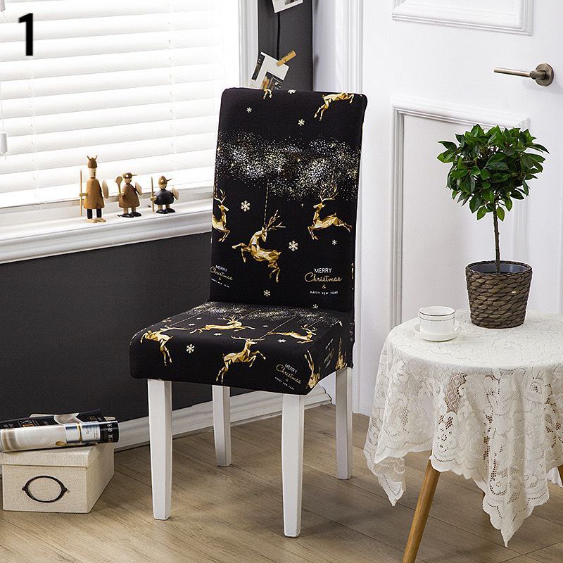 Božićne navlake za stolice set od 6 komada - Feniks-shop