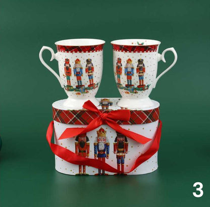 Božićni set od 2 šalice u kutiji 300ml