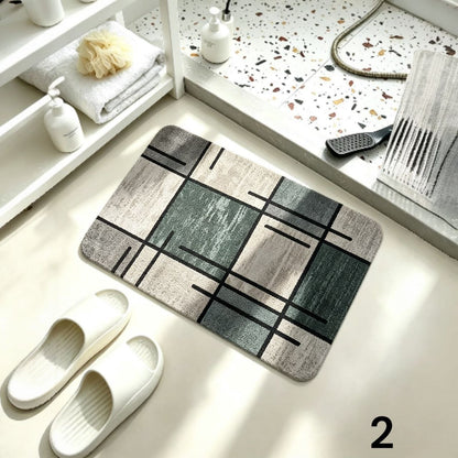 Brzoupijajući gumirani kupaonski tepih 40x60 cm – 9 modernih modela
