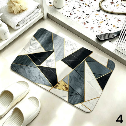 Brzoupijajući gumirani kupaonski tepih 40x60 cm – 9 modernih modela