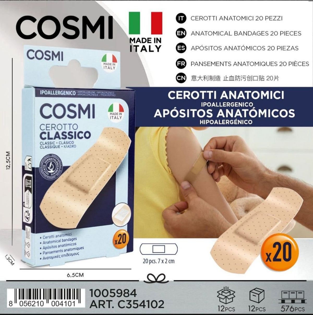COSMI klasični flasteri 20/1