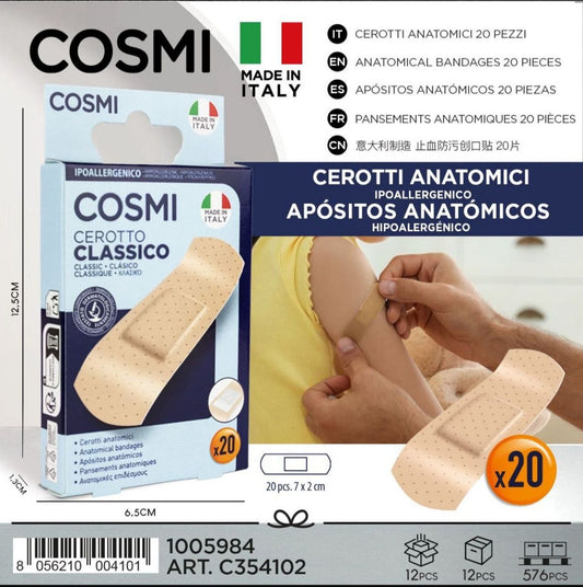 COSMI klasični flasteri 20/1