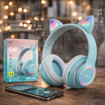 Cat ear BT 5.0 bežične slušalice