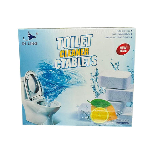 DI LING toaletne tablete za čišćenje WC školjke – Lemon, 10 kom