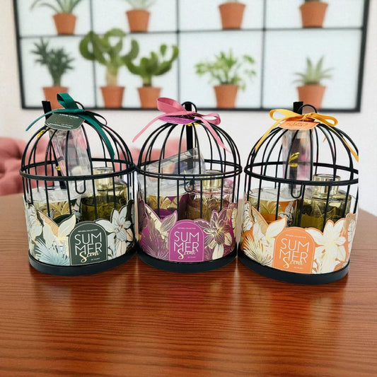 Dekorativni mirisni set u kavezu – Summer Scent (3 varijante)