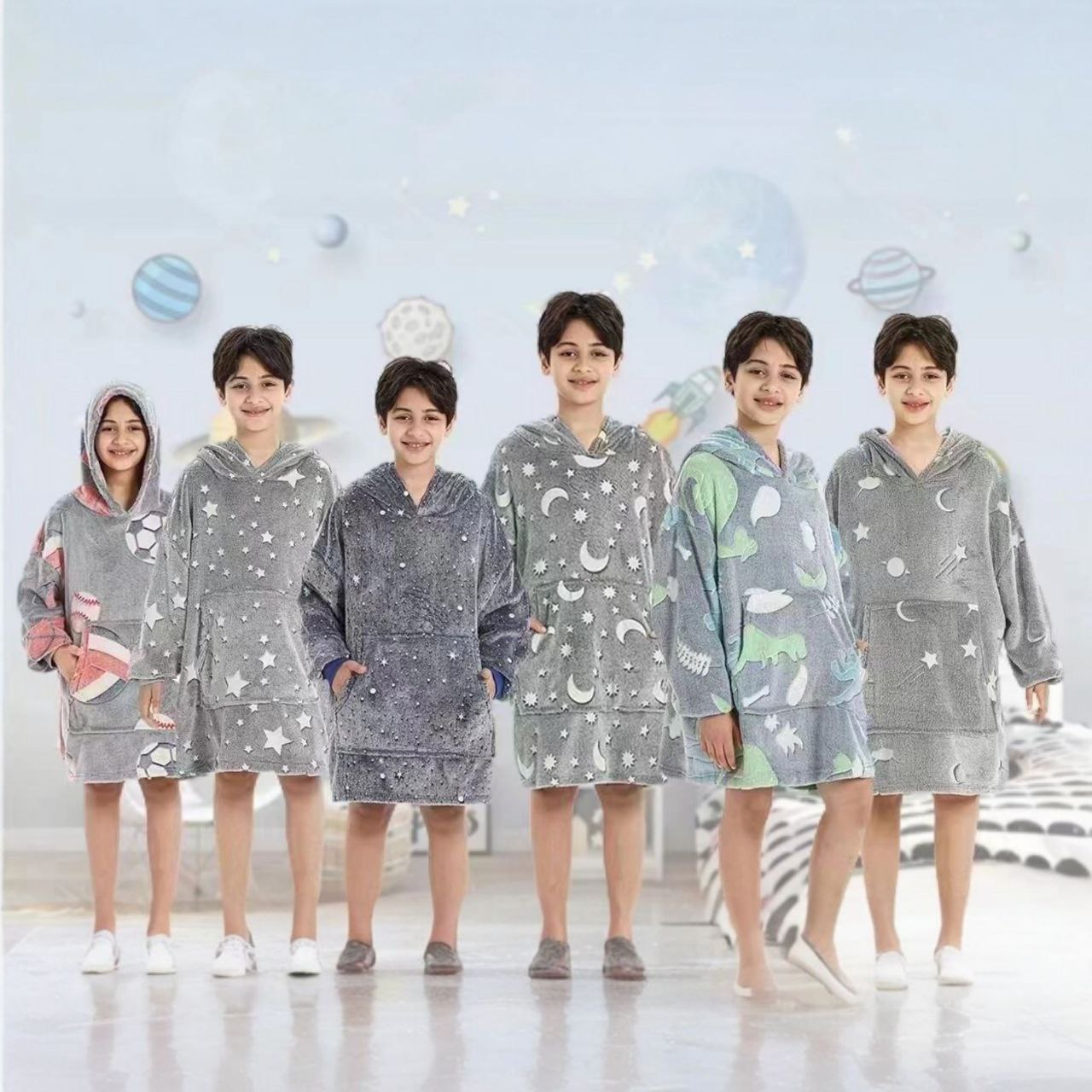 Dječji hoodie ogrtač