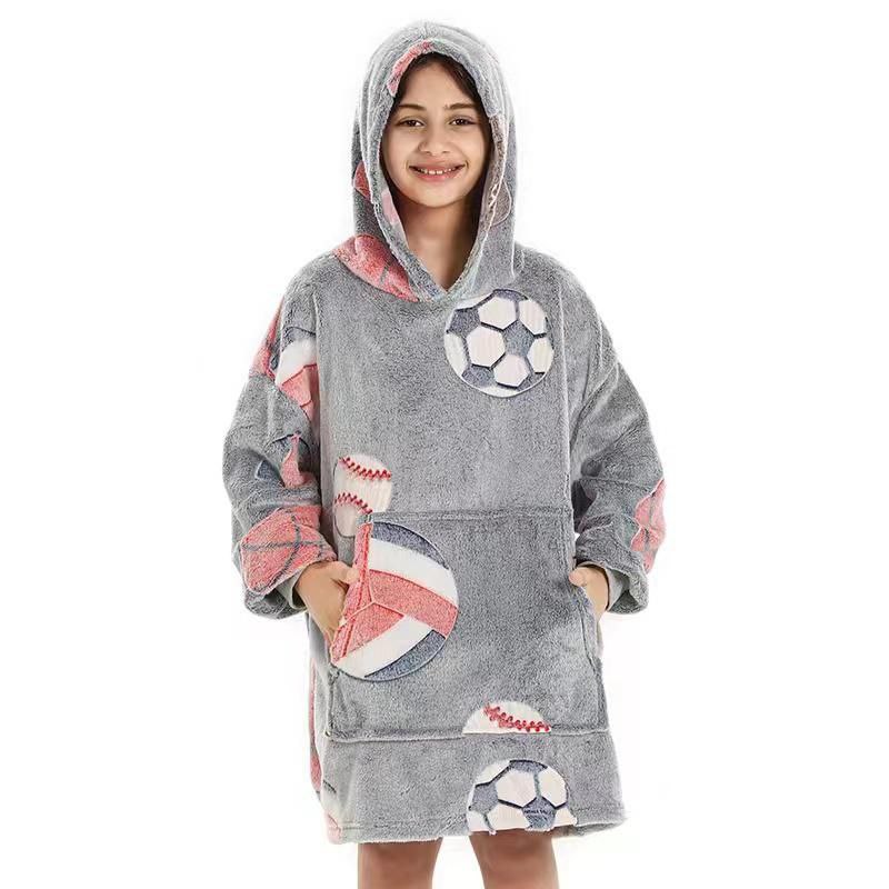 Dječji hoodie ogrtač