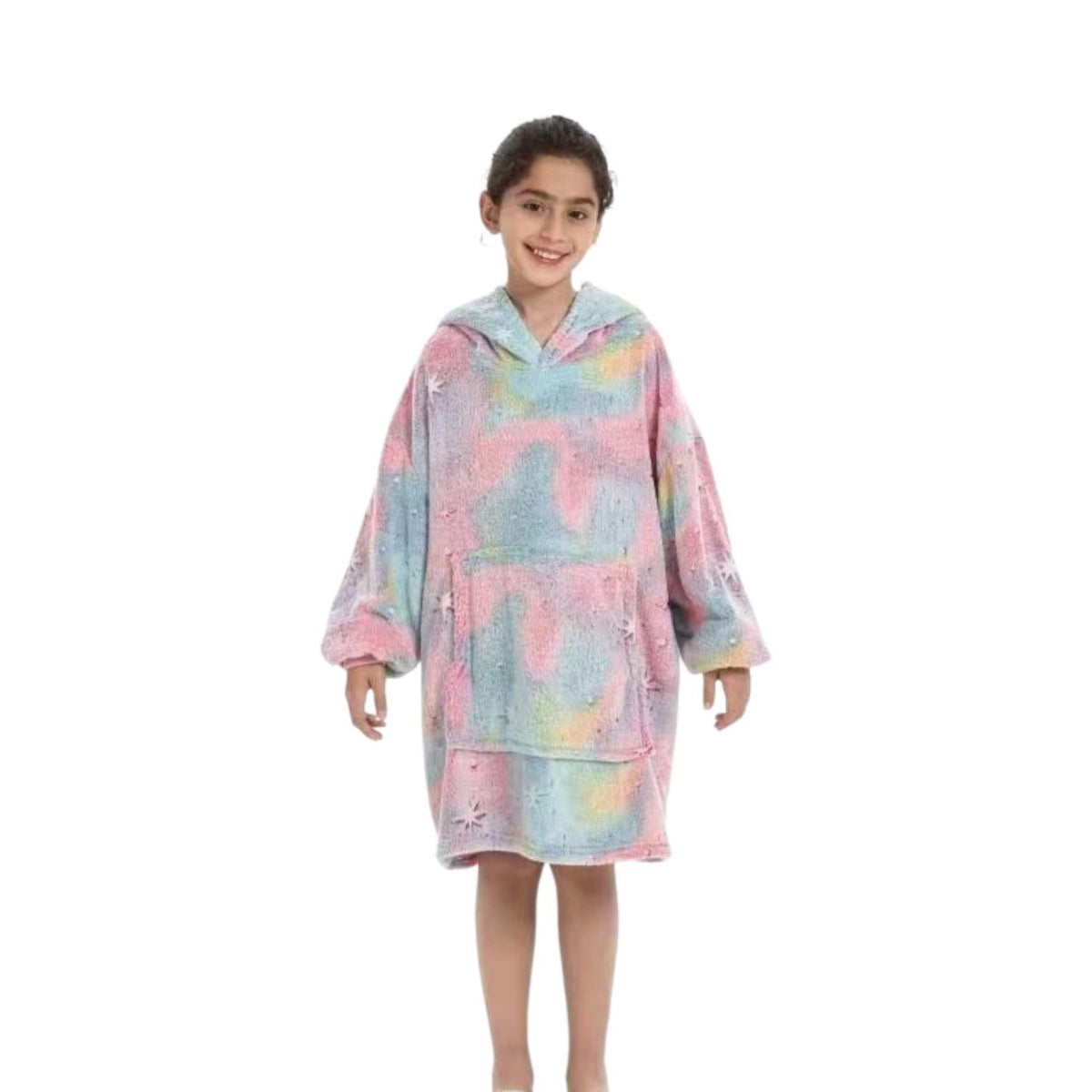 Dječji hoodie ogrtač – slika 3