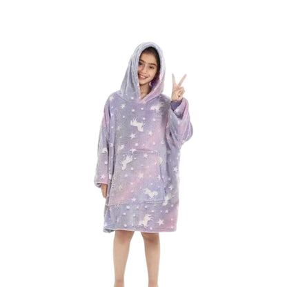 Dječji hoodie ogrtač