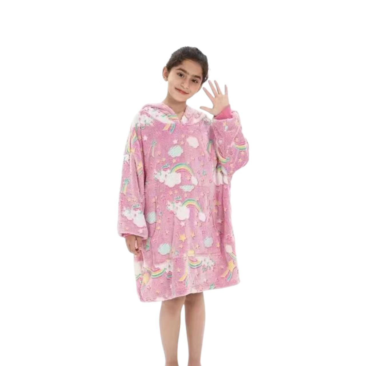 Dječji hoodie ogrtač