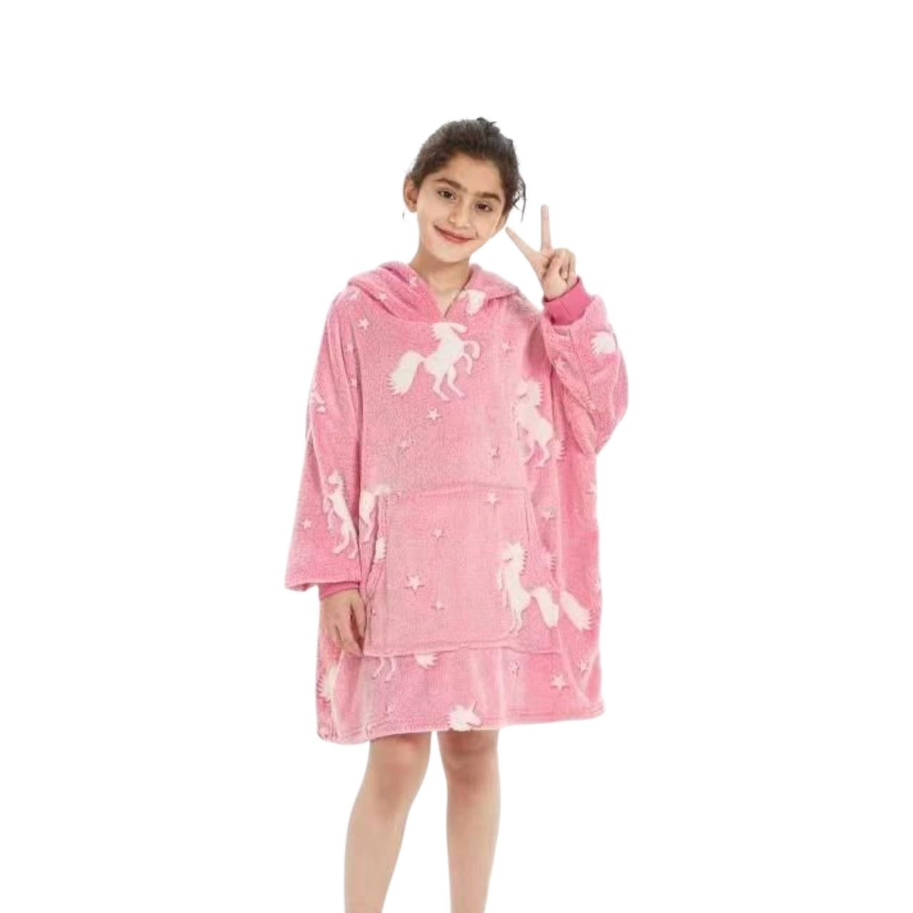 Dječji hoodie ogrtač