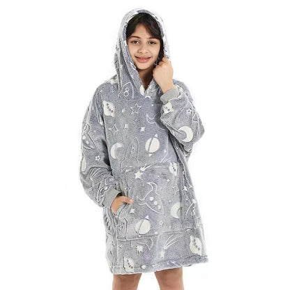 Dječji hoodie ogrtač