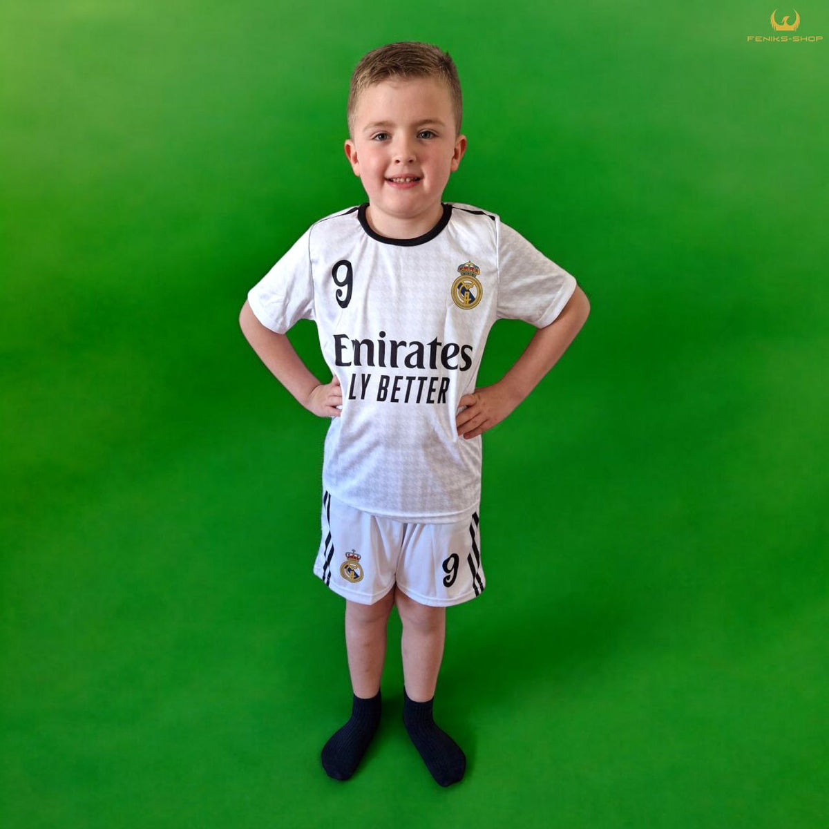 Dječji nogometni dres komplet Mbappe - Raphinha – slika 3