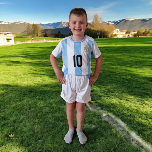Dječji nogometni dres komplet Messi - Argentina