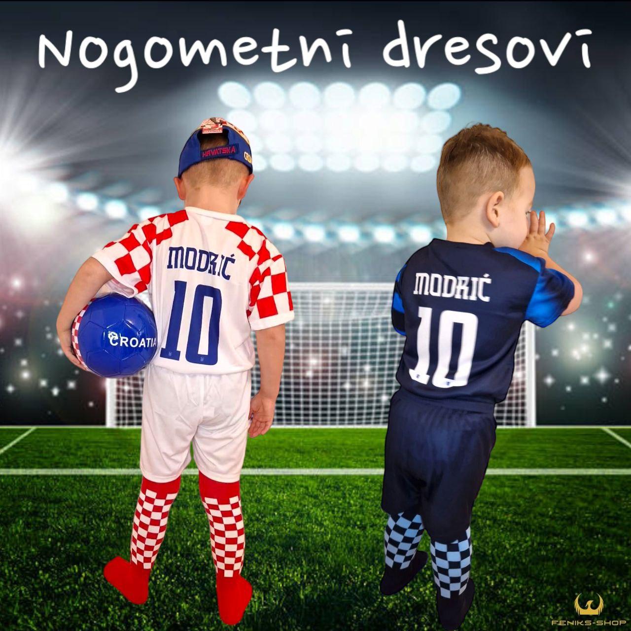 Dječji nogometni dresovi "Modrić" ( Kompleti ) - Feniks-shop