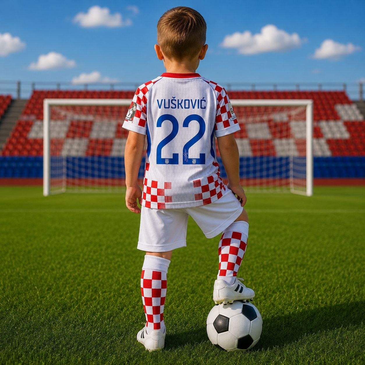 Dječji nogometni dresovi Vušković ( kompleti ) 2026