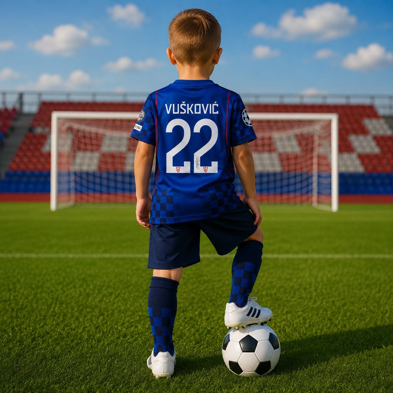 Dječji nogometni dresovi Vušković ( kompleti ) 2026